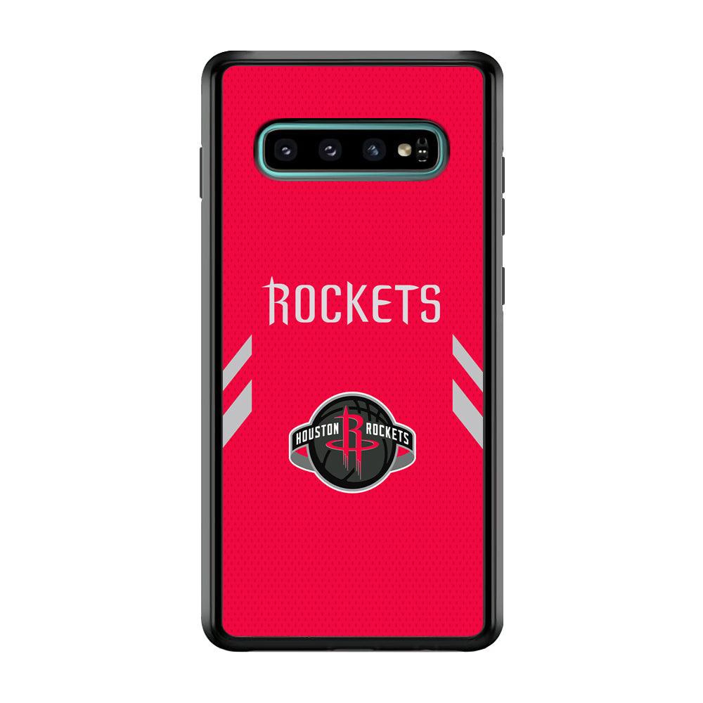 Houston Rockets Sense of Suit Samsung Galaxy S10 Plus Case-Oxvistore