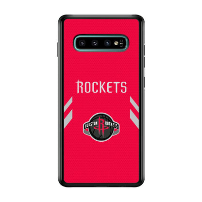 Houston Rockets Sense of Suit Samsung Galaxy S10 Plus Case-Oxvistore