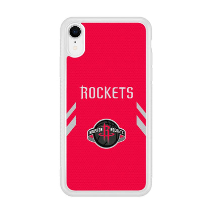 Houston Rockets Sense of Suit iPhone XR Case-Oxvistore