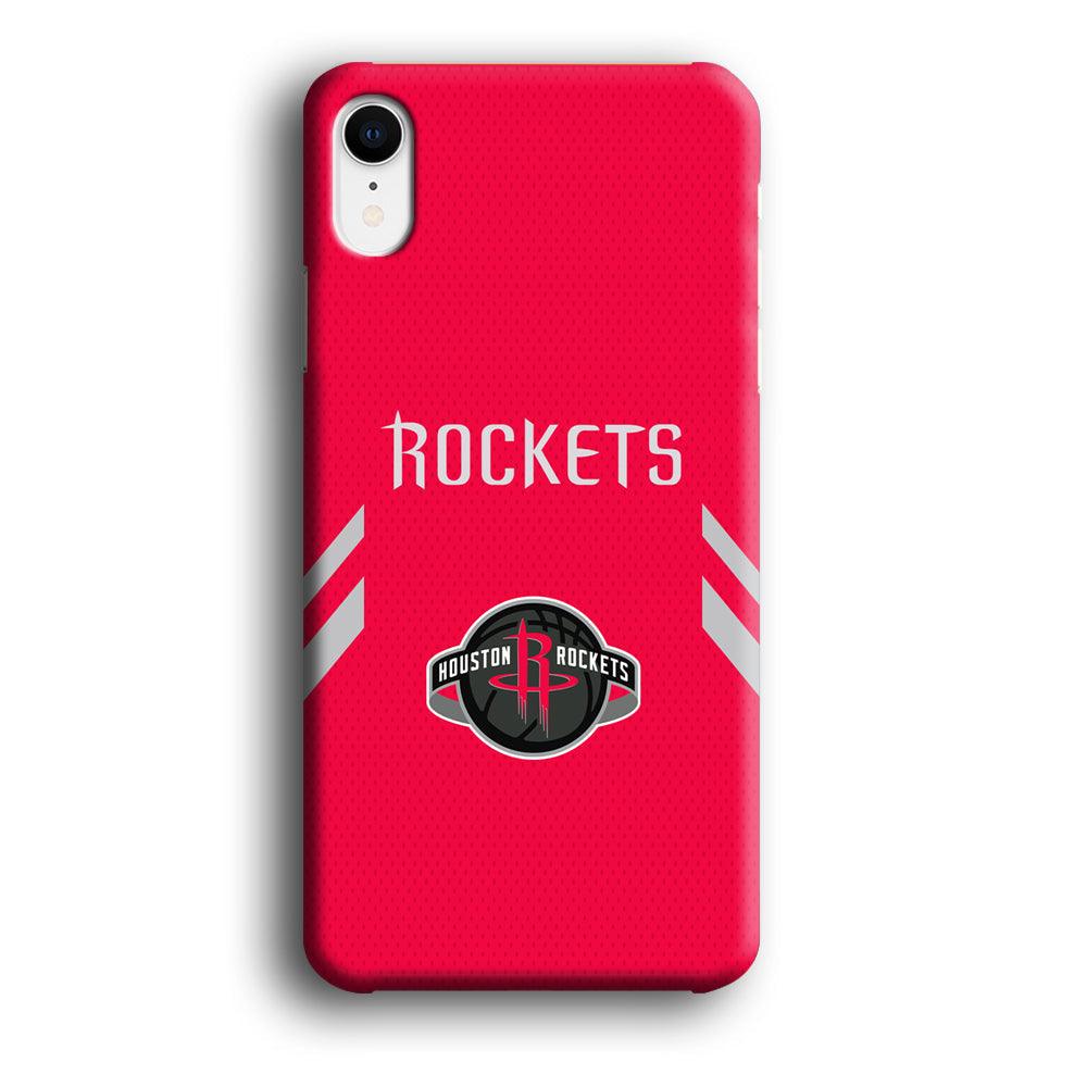 Houston Rockets Sense of Suit iPhone XR Case-Oxvistore