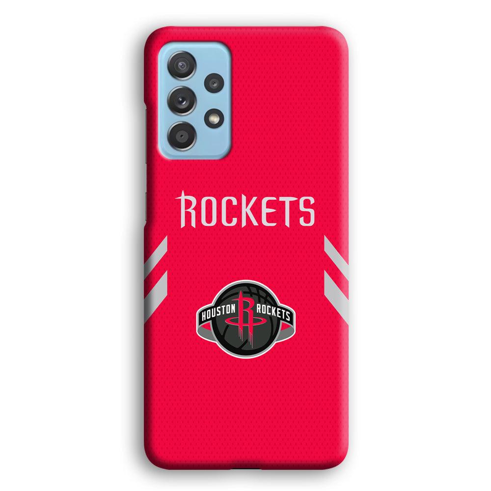 Houston Rockets Sense of Suit Samsung Galaxy A52 Case-Oxvistore