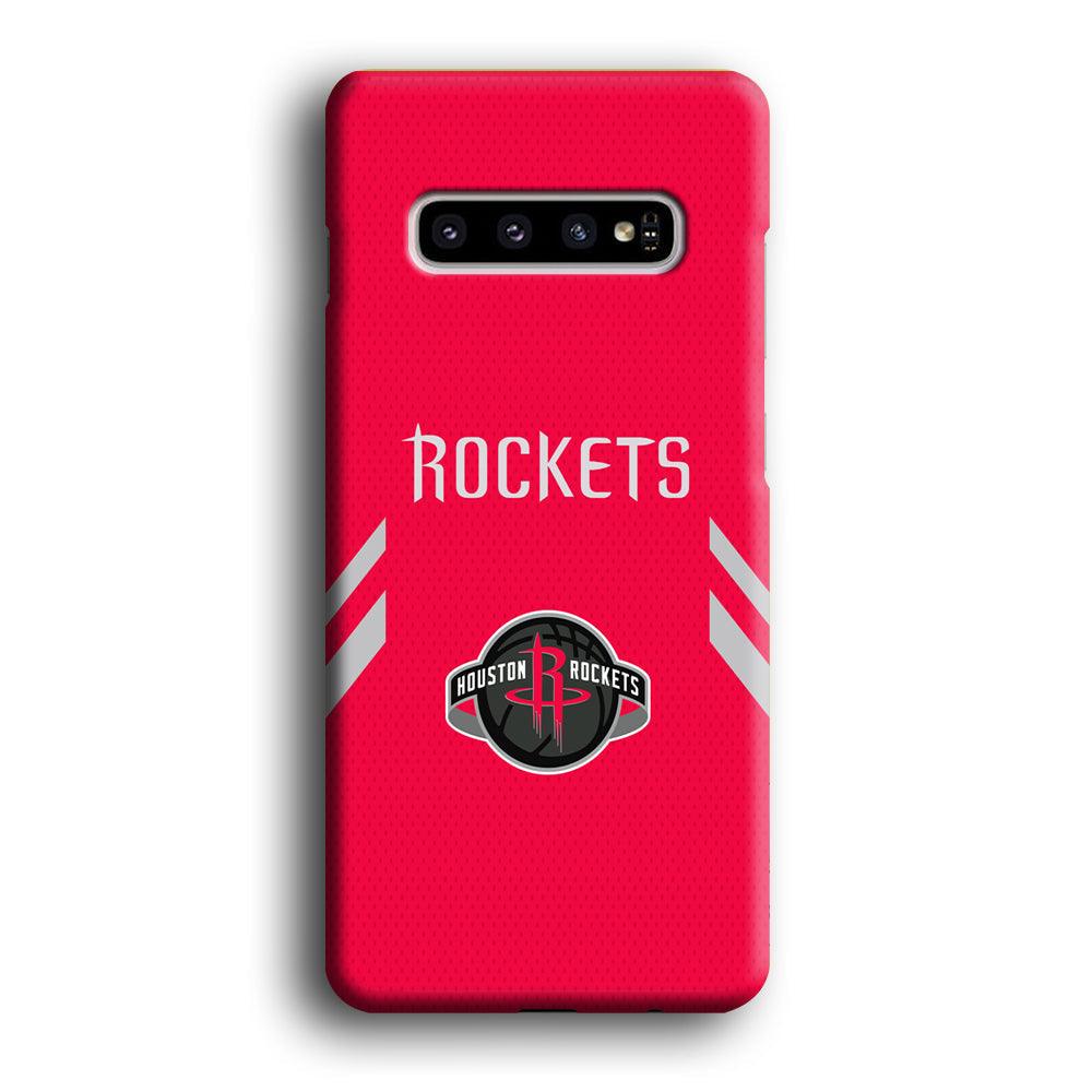 Houston Rockets Sense of Suit Samsung Galaxy S10 Plus Case-Oxvistore