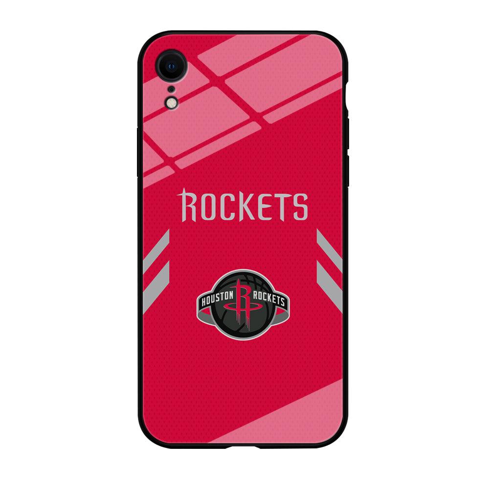 Houston Rockets Sense of Suit iPhone XR Case-Oxvistore