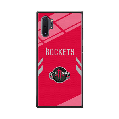 Houston Rockets Sense of Suit Samsung Galaxy Note 10 Plus Case-Oxvistore