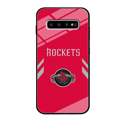 Houston Rockets Sense of Suit Samsung Galaxy S10 Plus Case-Oxvistore