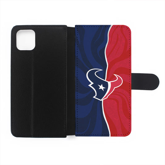 Houston Texans Logo Flip Wallet Phone Case