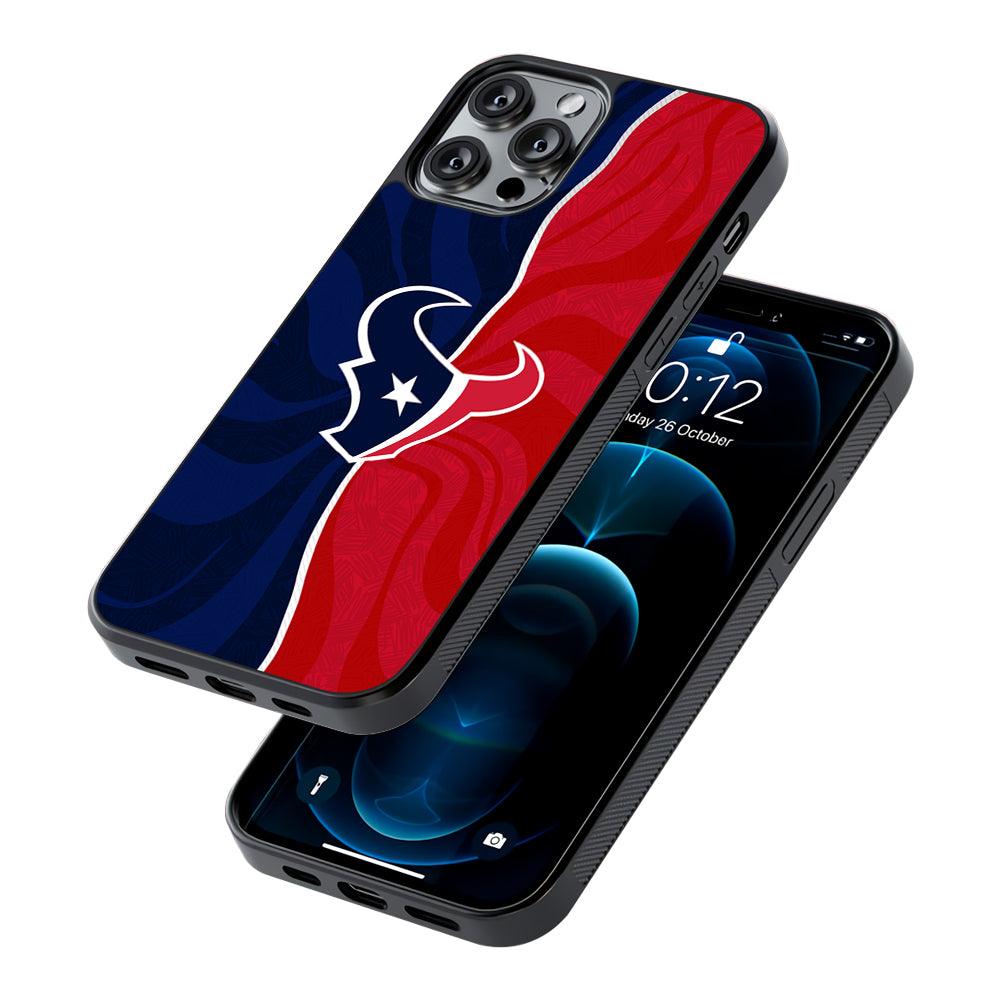 Houston Texans Logo 2D Rubber Phone Case-Oxvistore