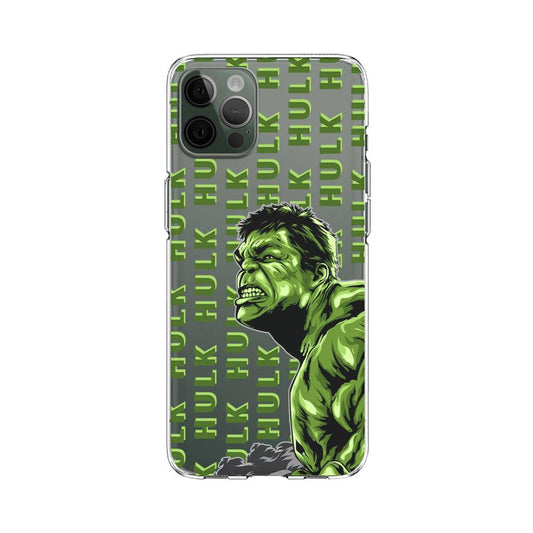Hulk Anger that Has Overtaken Clear Soft Case-Oxvistore