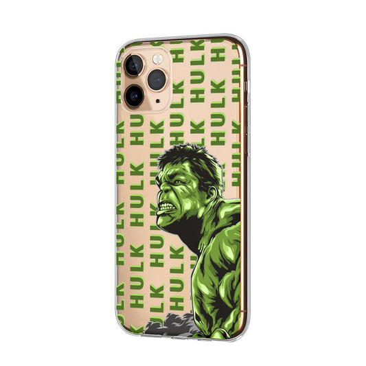 Hulk Anger that Has Overtaken Clear Soft Case-Oxvistore
