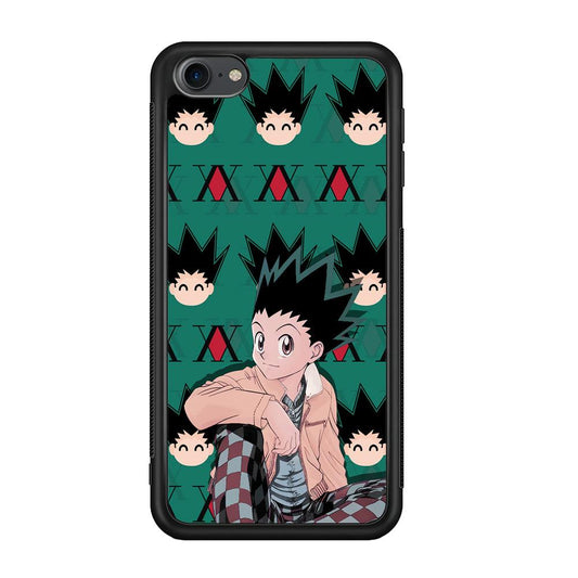 Hunter X Hunter Gon Relax Mode iPod Touch 6 Case-Rubber Black (2D Case)-Oxvistore