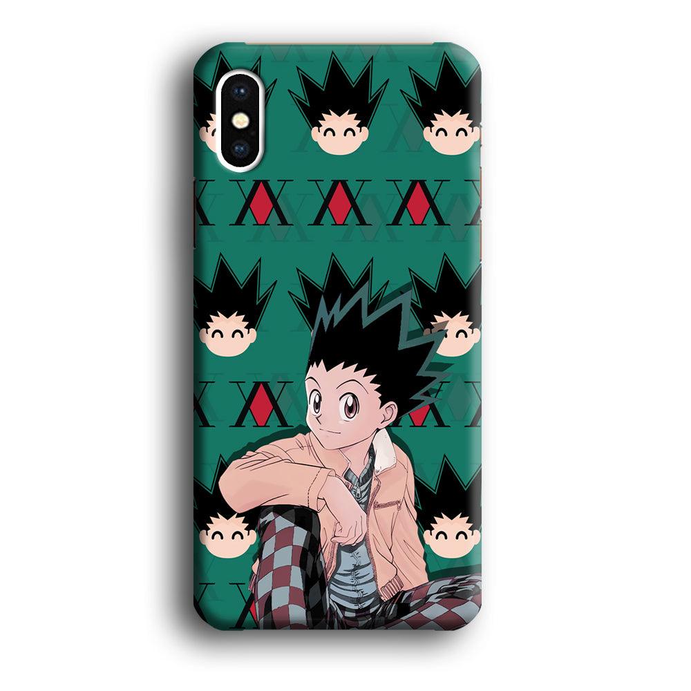 Hunter X Hunter Gon Relax Mode iPhone X Case-Oxvistore