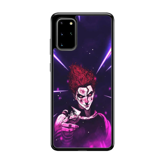 Hunter X Hunter Hisoka Gift Card Samsung Galaxy S20 Plus Case-Rubber Black (2D Case)-Oxvistore
