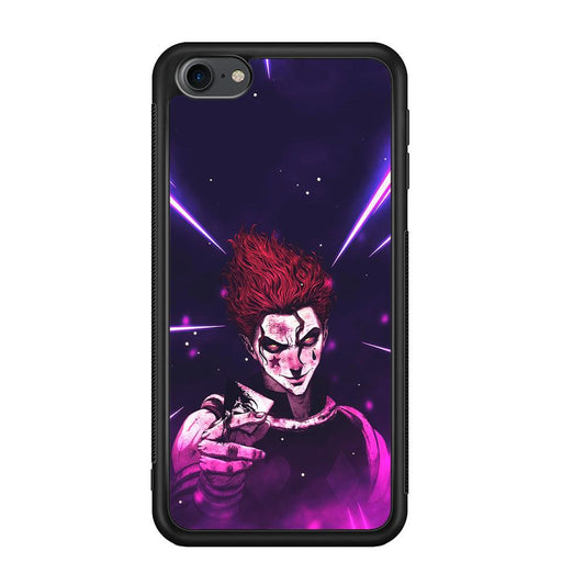 Hunter X Hunter Hisoka Gift Card iPod Touch 6 Case-Rubber Black (2D Case)-Oxvistore