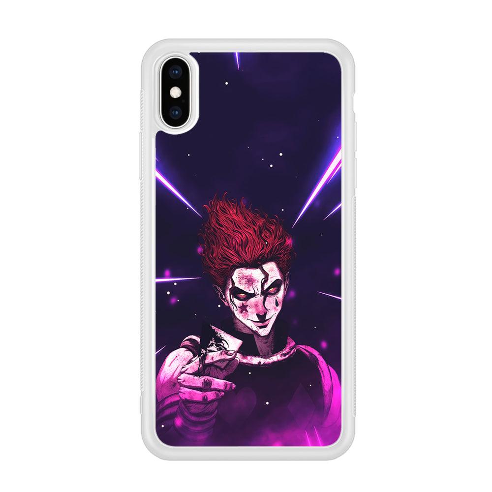 Hunter X Hunter Hisoka Gift Card iPhone X Case-Oxvistore