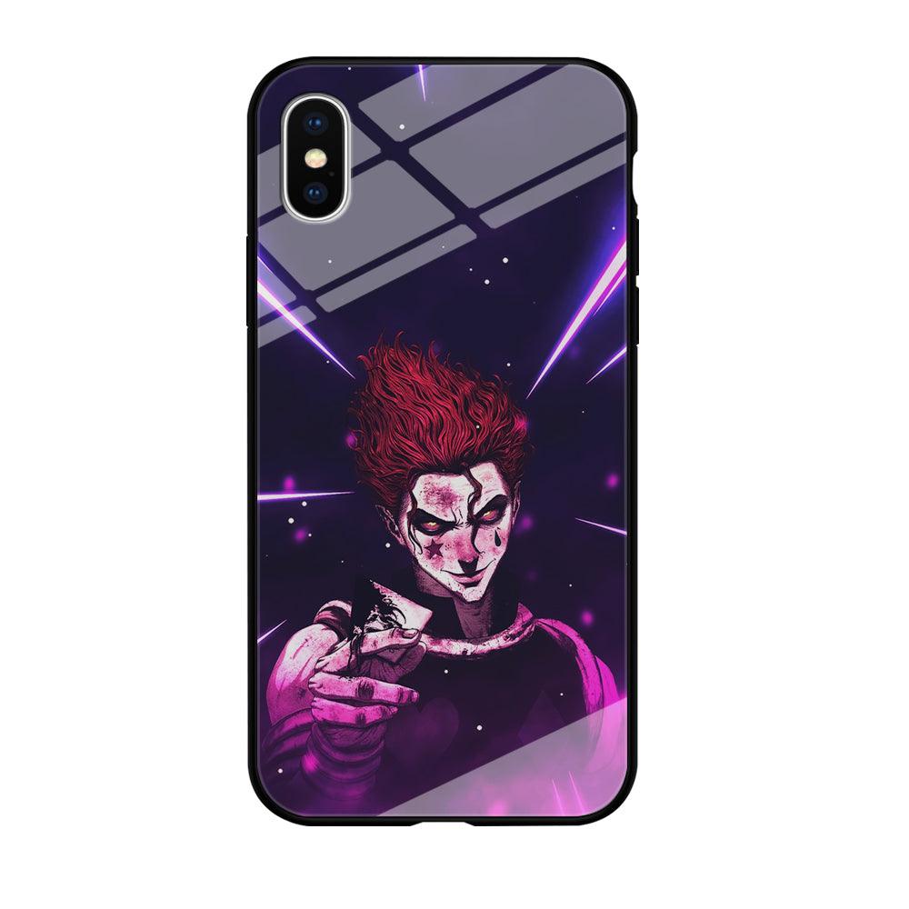 Hunter X Hunter Hisoka Gift Card iPhone X Case-Oxvistore