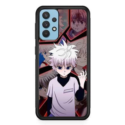 Hunter X Hunter Killua Cold Stare Samsung Galaxy A32 Case-Oxvistore