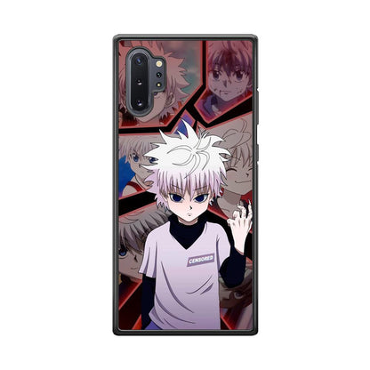 Hunter X Hunter Killua Cold Stare Samsung Galaxy Note 10 Plus Case-Oxvistore