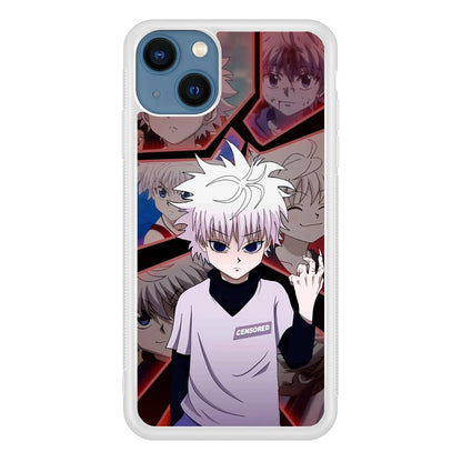 Hunter X Hunter Killua Cold Stare iPhone 15 Plus Case-Oxvistore