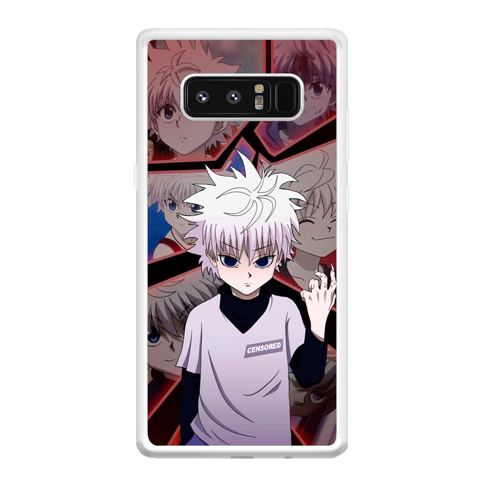 Hunter X Hunter Killua Cold Stare Samsung Galaxy Note 8 Case-Oxvistore