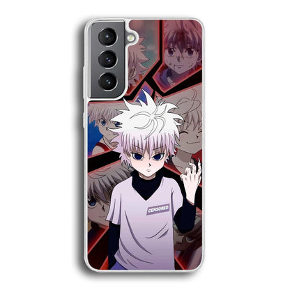 Hunter X Hunter Killua Cold Stare Samsung Galaxy S21 Case-Oxvistore