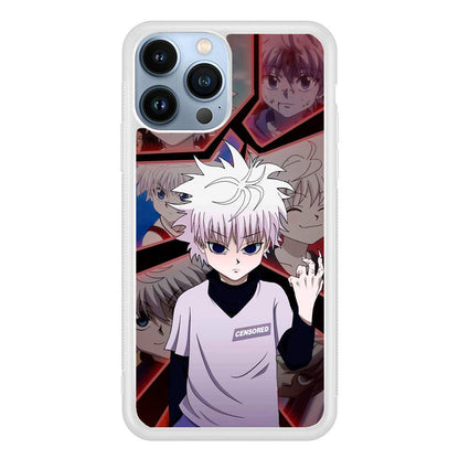 Hunter X Hunter Killua Cold Stare iPhone 15 Pro Case-Oxvistore