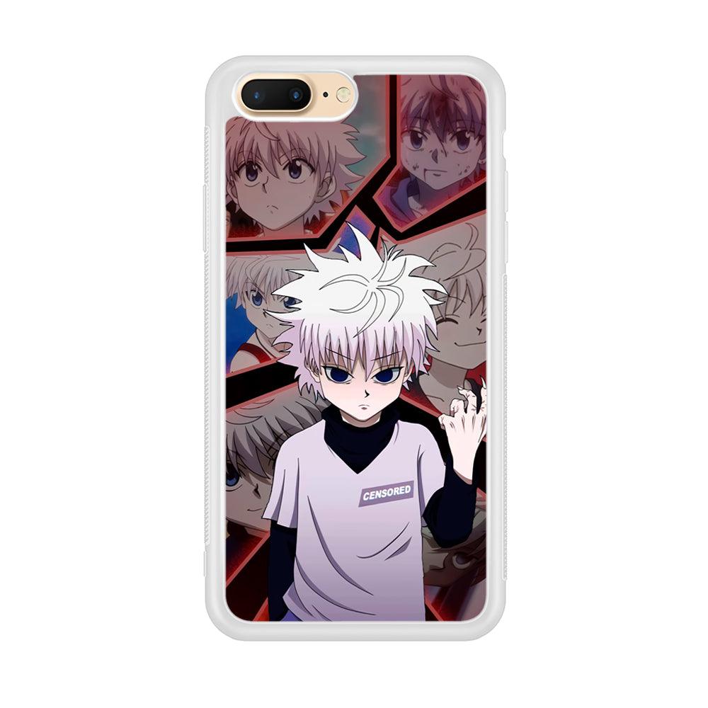 Hunter X Hunter Killua Cold Stare iPhone 8 Plus Case-Oxvistore