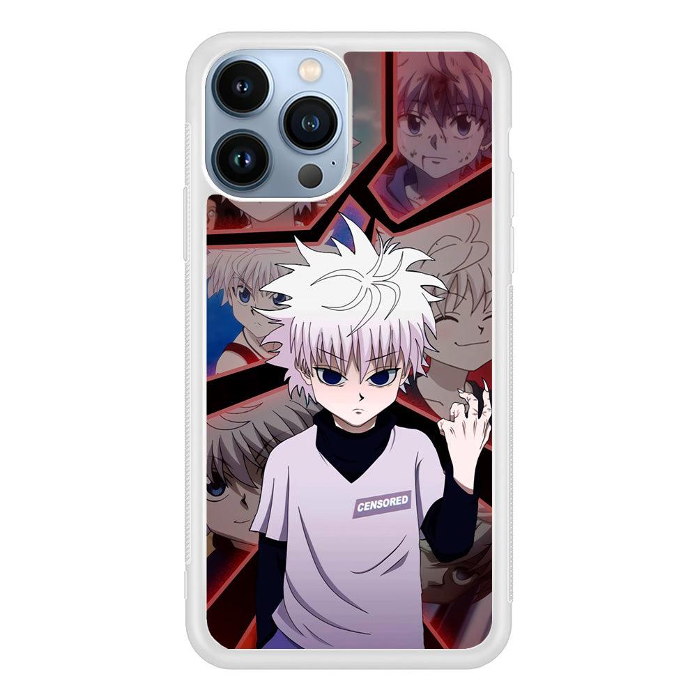 Hunter X Hunter Killua Cold Stare iPhone 14 Pro Max Case-Oxvistore