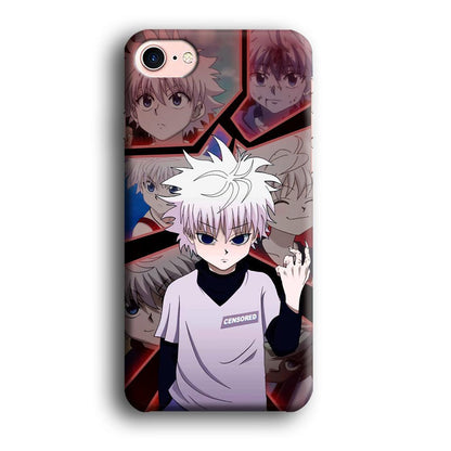 Hunter X Hunter Killua Cold Stare iPhone 8 Case-Oxvistore