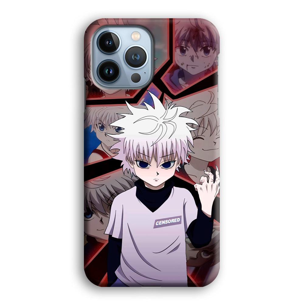 Hunter X Hunter Killua Cold Stare iPhone 15 Pro Max Case-Oxvistore