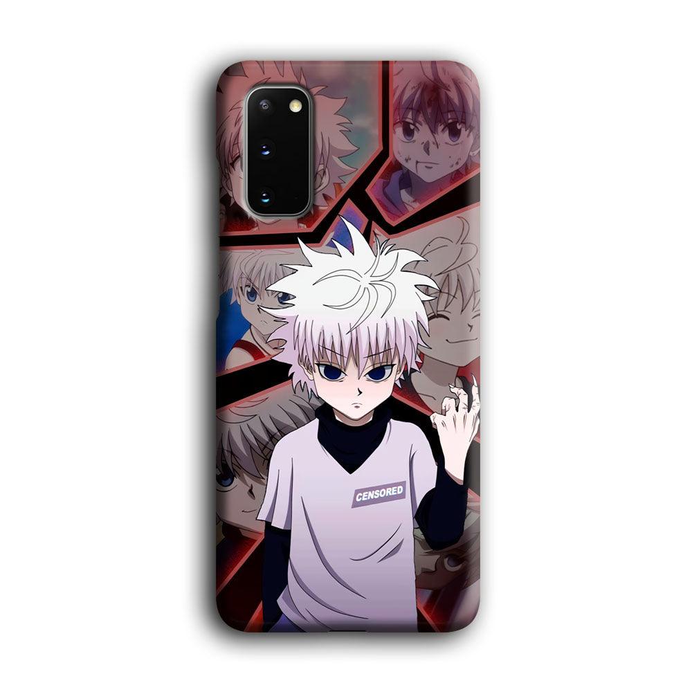 Hunter X Hunter Killua Cold Stare Samsung Galaxy S20 Case-Oxvistore