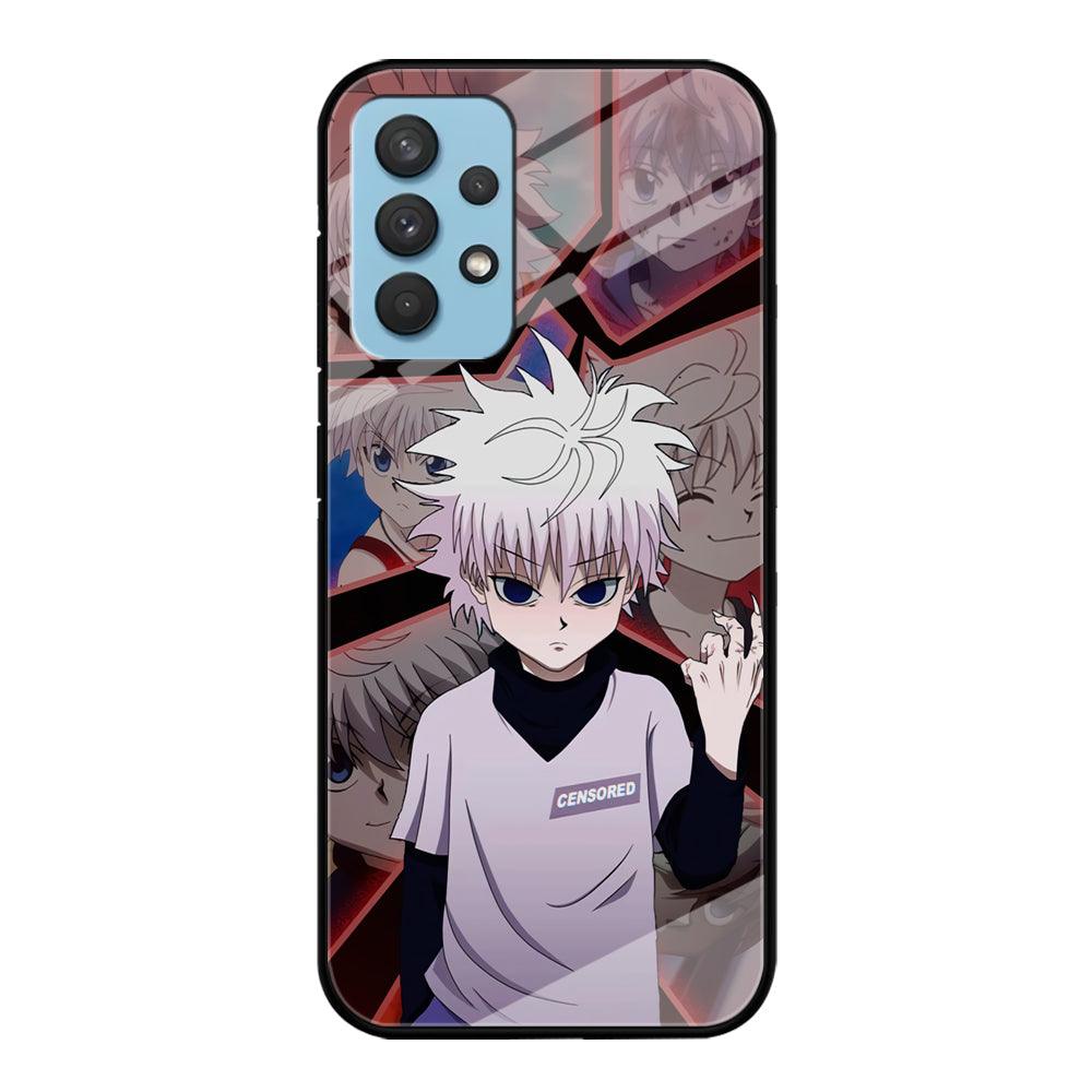 Hunter X Hunter Killua Cold Stare Samsung Galaxy A32 Case-Oxvistore