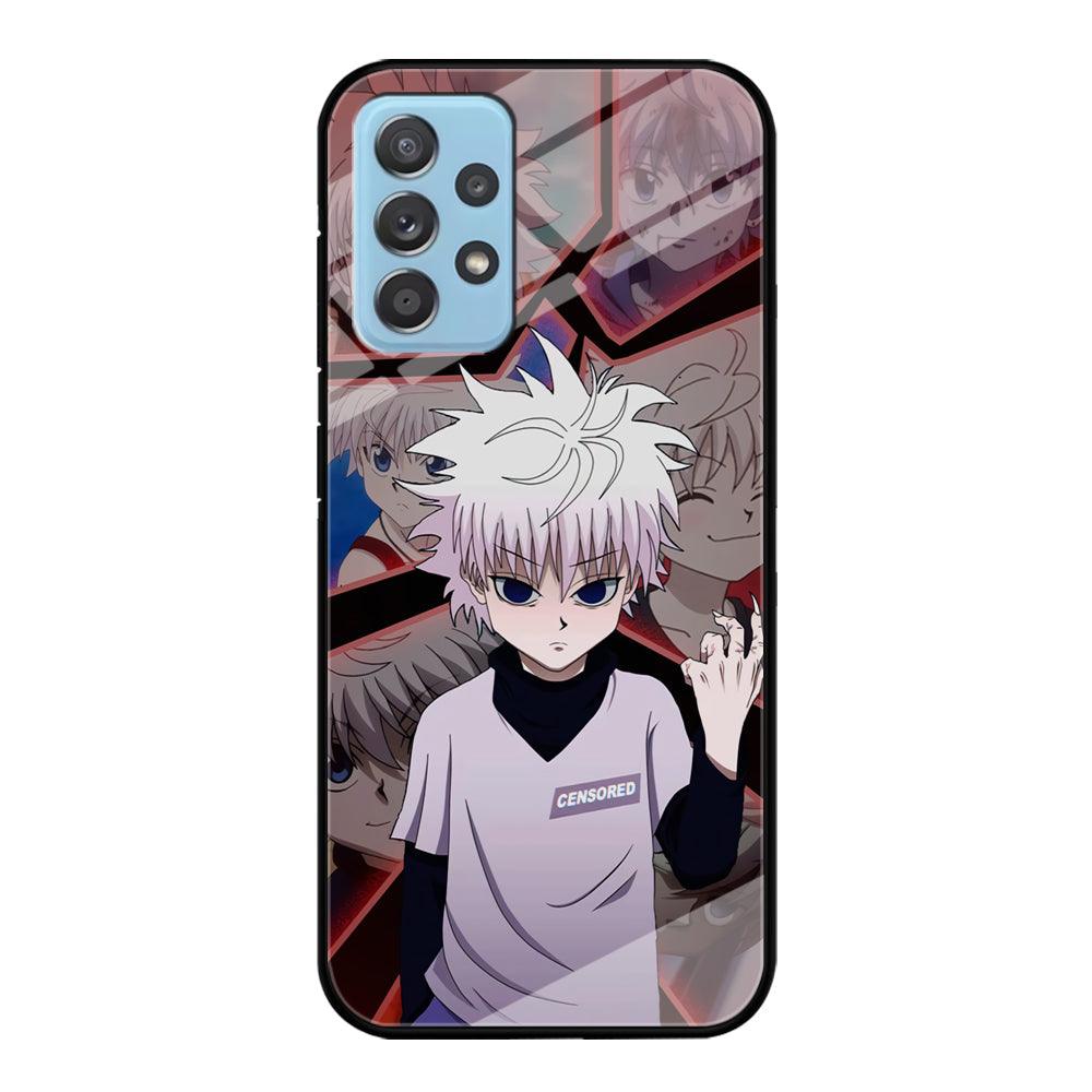 Hunter X Hunter Killua Cold Stare Samsung Galaxy A52 Case-Oxvistore