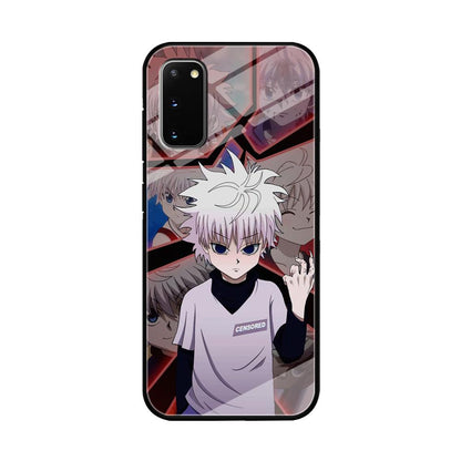 Hunter X Hunter Killua Cold Stare Samsung Galaxy S20 Case-Oxvistore