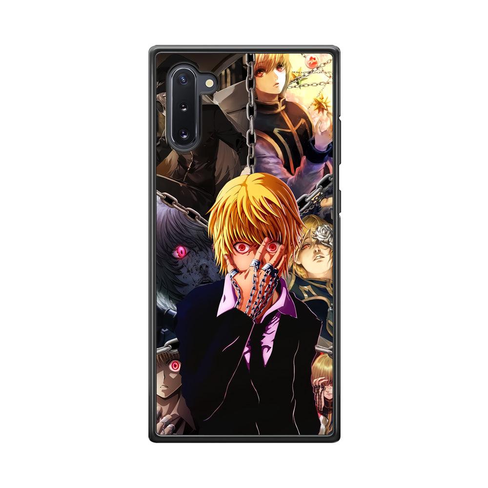 Hunter X Hunter Kurapika Collage Mode Samsung Galaxy Note 10 Case-Rubber Black (2D Case)-Oxvistore