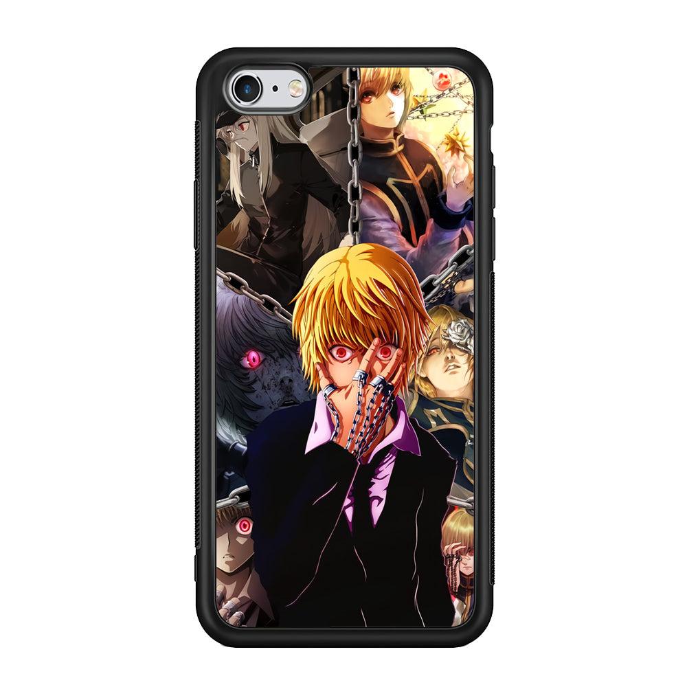 Hunter X Hunter Kurapika Collage Mode iPhone 6 Plus | 6s Plus Case-Rubber Black (2D Case)-Oxvistore
