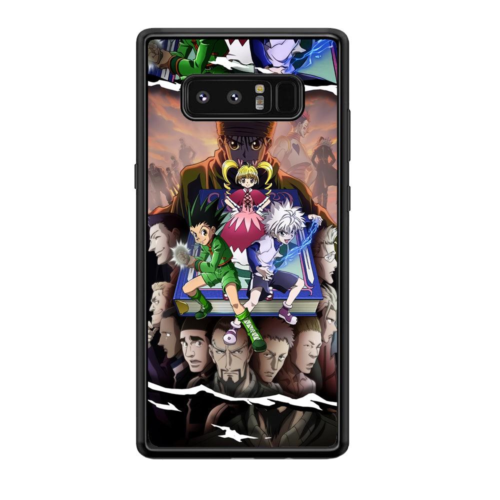 Hunter x Hunter Book of Secret Samsung Galaxy Note 8 Case-Oxvistore