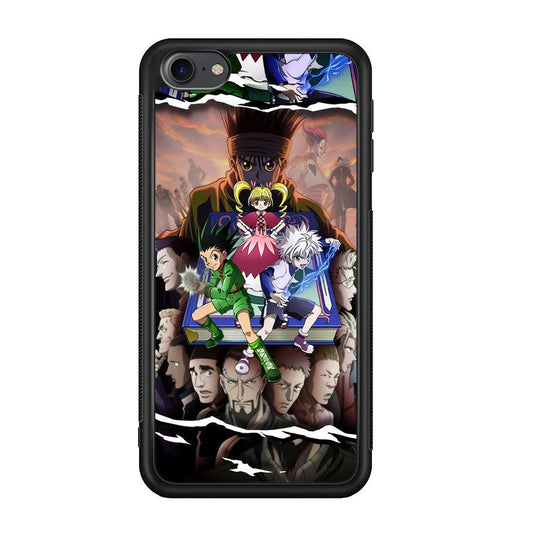 Hunter x Hunter Book of Secret iPod Touch 6 Case-Rubber Black (2D Case)-Oxvistore