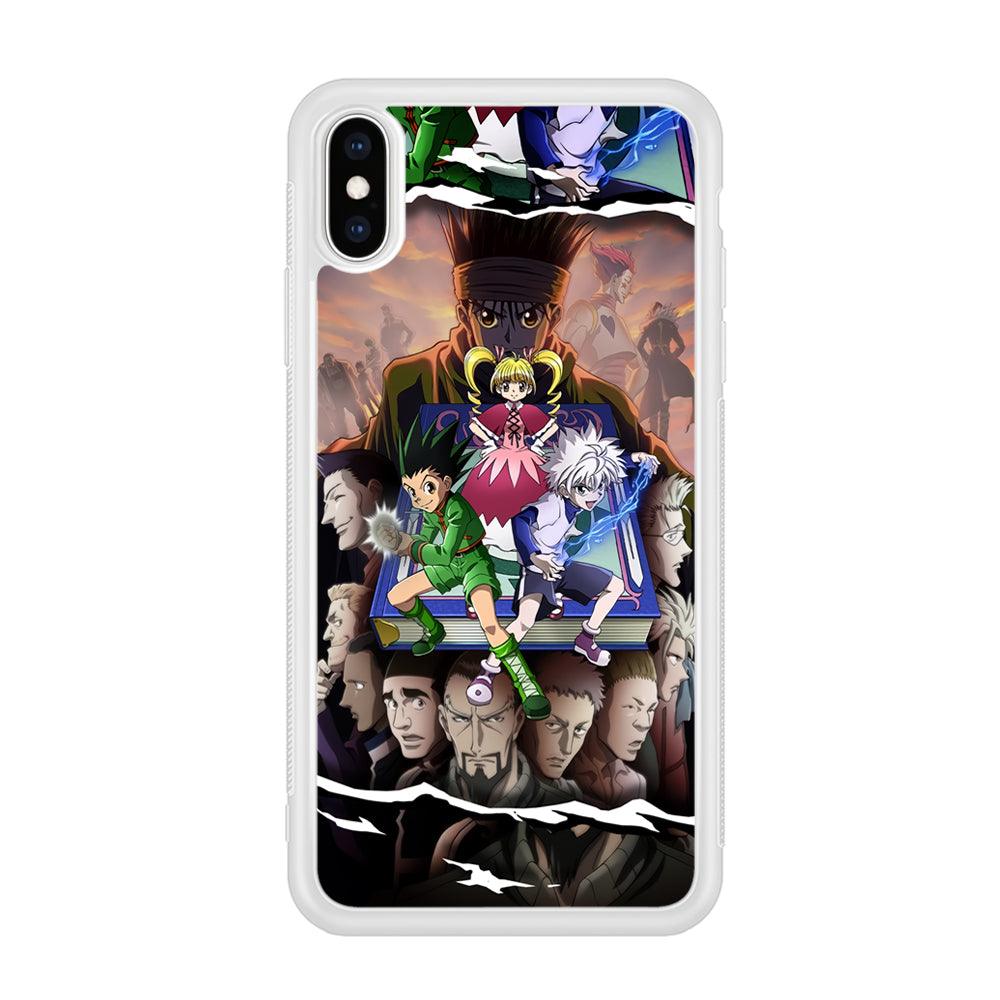 Hunter x Hunter Book of Secret iPhone X Case-Oxvistore