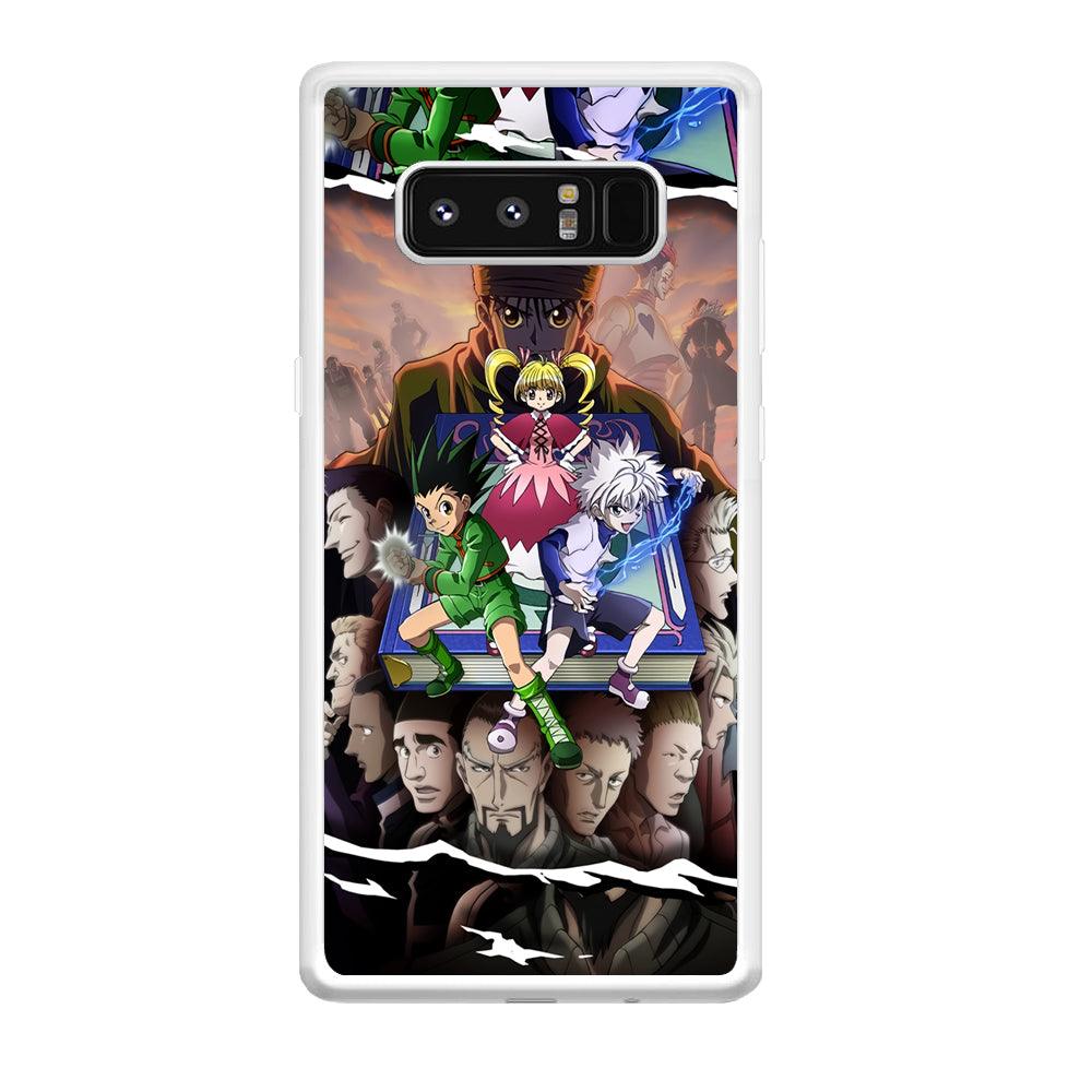 Hunter x Hunter Book of Secret Samsung Galaxy Note 8 Case-Oxvistore