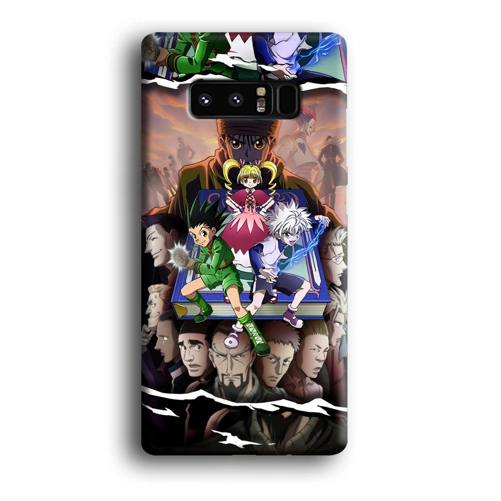 Hunter x Hunter Book of Secret Samsung Galaxy Note 8 Case-Oxvistore