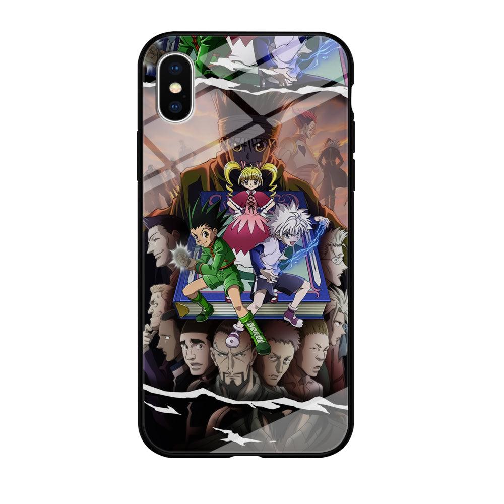 Hunter x Hunter Book of Secret iPhone X Case-Oxvistore