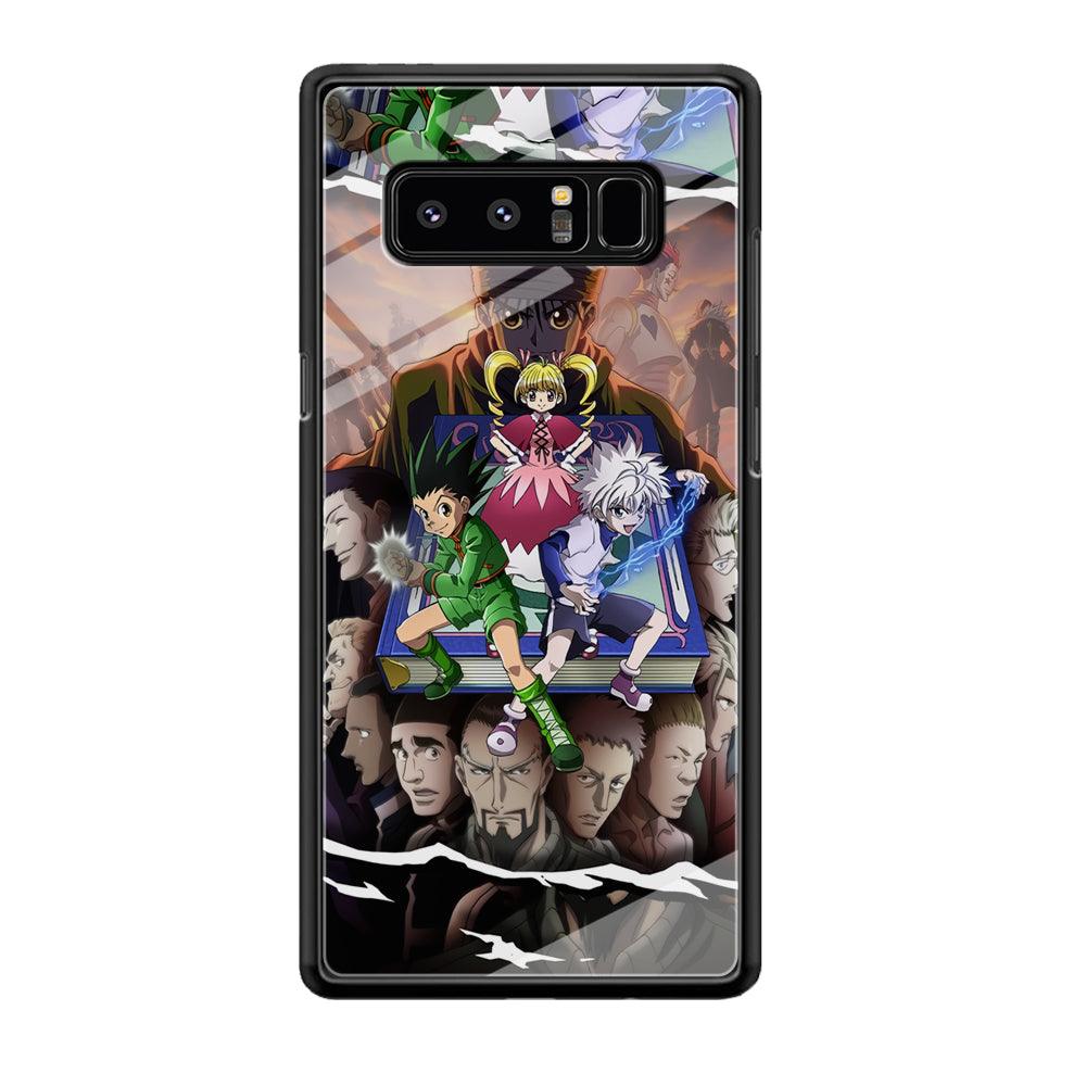 Hunter x Hunter Book of Secret Samsung Galaxy Note 8 Case-Oxvistore