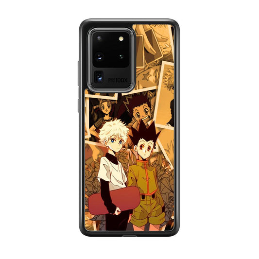 Hunter x Hunter The Comrade Assembly Samsung Galaxy S20 Ultra Case-Rubber Black (2D Case)-Oxvistore