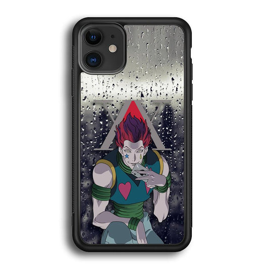 Hunter x Hunter a Day with Hisoka iPhone 11 Case-Rubber Black (2D Case)-Oxvistore