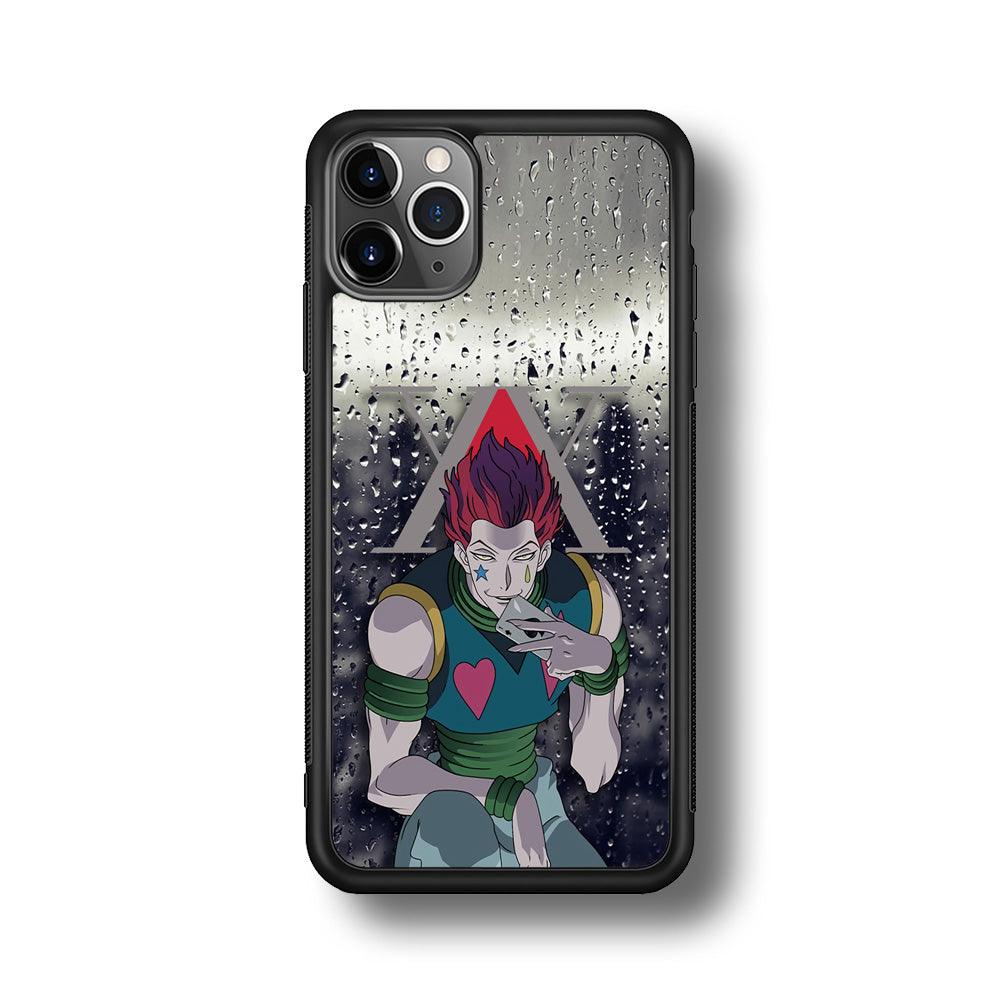 Hunter x Hunter a Day with Hisoka iPhone 11 Pro Max Case-Rubber Black (2D Case)-Oxvistore