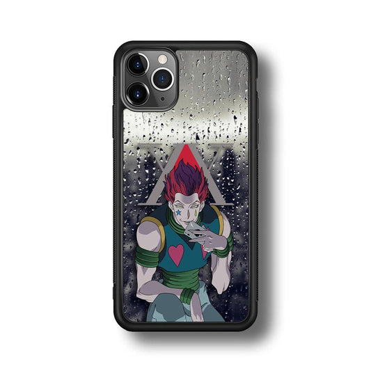 Hunter x Hunter a Day with Hisoka iPhone 11 Pro Max Case-Rubber Black (2D Case)-Oxvistore