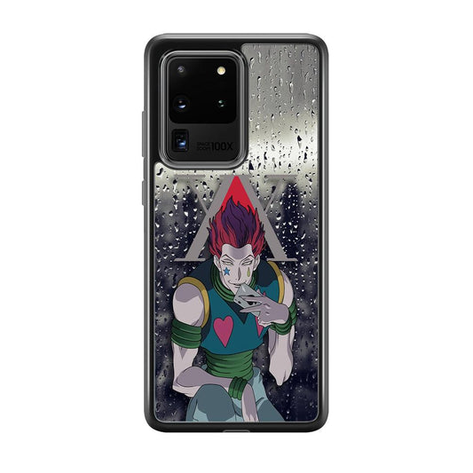 Hunter x Hunter a Day with Hisoka Samsung Galaxy S20 Ultra Case-Rubber Black (2D Case)-Oxvistore