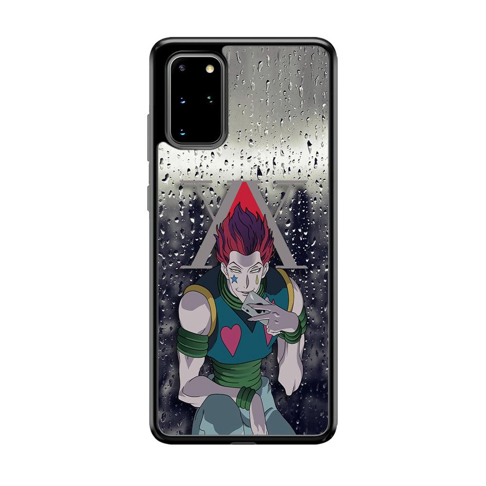 Hunter x Hunter a Day with Hisoka Samsung Galaxy S20 Plus Case-Rubber Black (2D Case)-Oxvistore