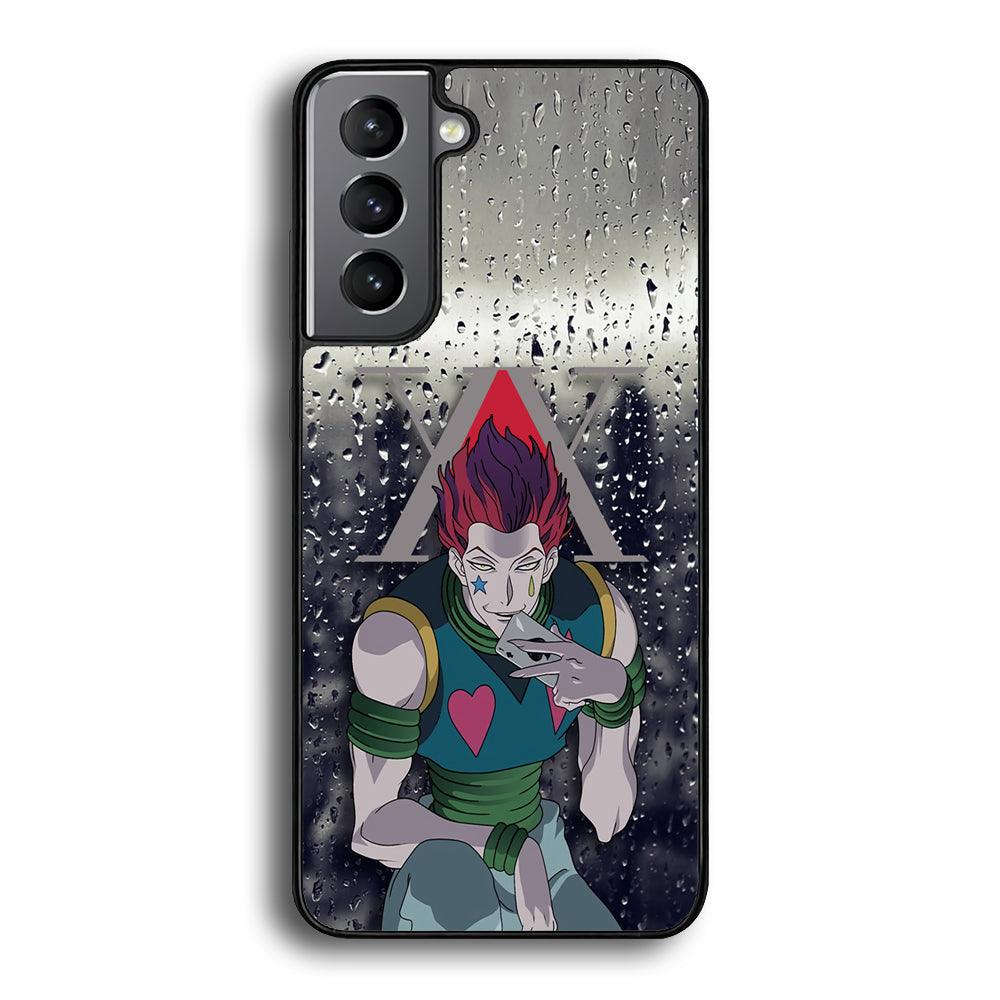 Hunter x Hunter a Day with Hisoka Samsung Galaxy S21 Case-Rubber Black (2D Case)-Oxvistore