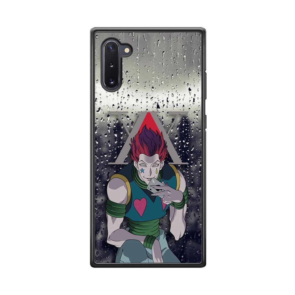 Hunter x Hunter a Day with Hisoka Samsung Galaxy Note 10 Case-Rubber Black (2D Case)-Oxvistore